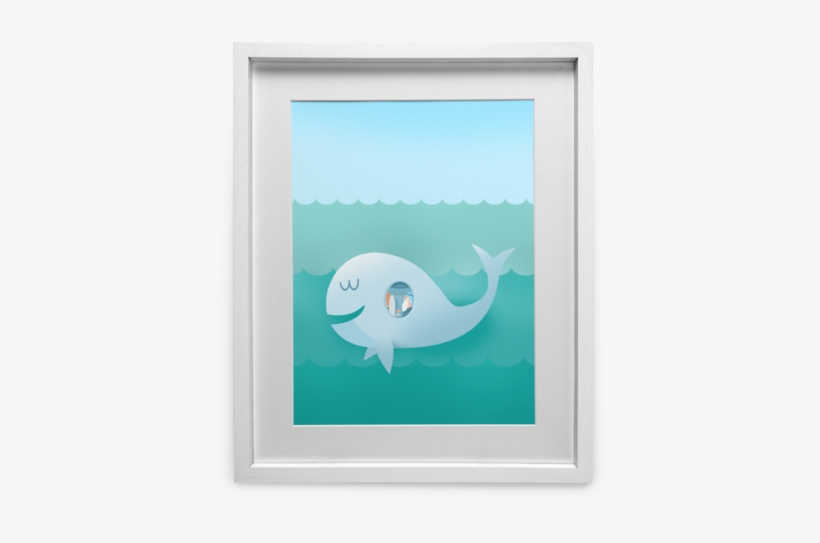 Jonah And The Whale - Whales, transparent png download