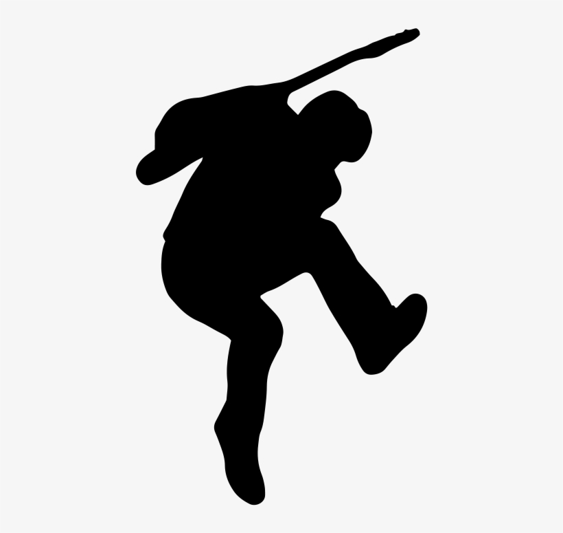 Guitarist Png - Guitarist Silhouette Transparent Background, transparent png download