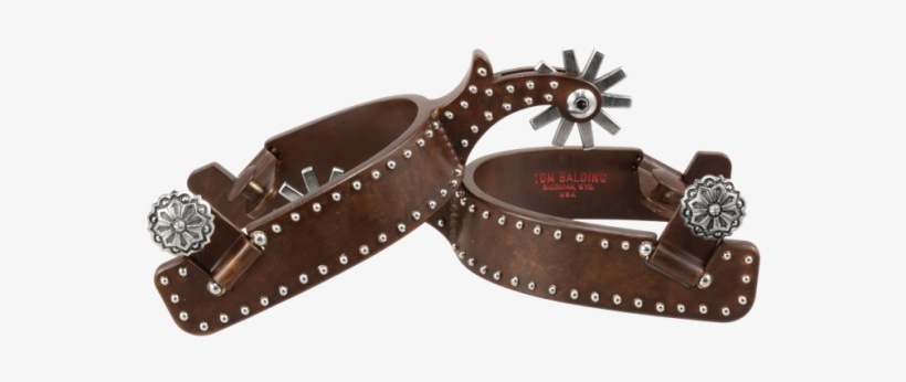 Texas 1" Spurs Brown With Dots 546 And J1 Stainless - Texas, transparent png download