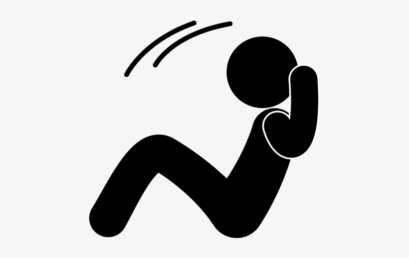 Png Black And White Download Pictogram Free Situps - Sit Up Stick Figure, transparent png download