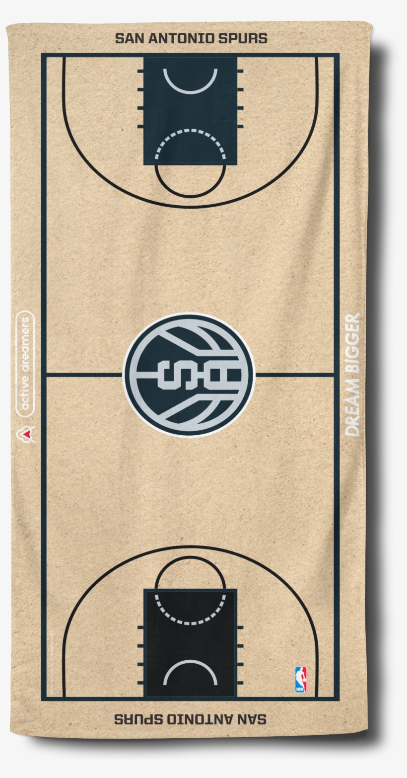 Spurs Beach Towel - Fanmats Nba San Antonio Spurs Starter Mat, transparent png download
