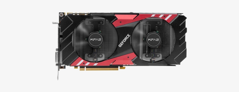 Kfa2 Geforce® Gtx 1070 Ex Red Edition - Kfa2 Geforce Gtx 1070 Ex Red Edition, transparent png download
