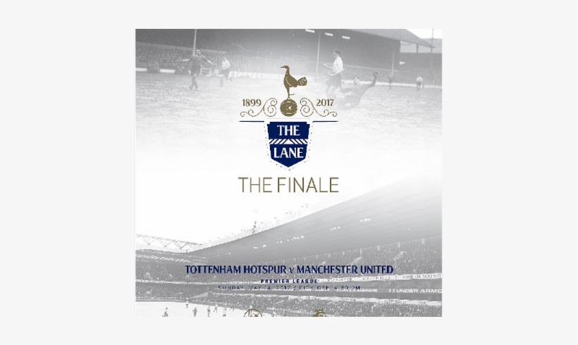 The Front Cover Of Tomorrow's Commemorative Spurs Vs - White Hart Lane, transparent png download