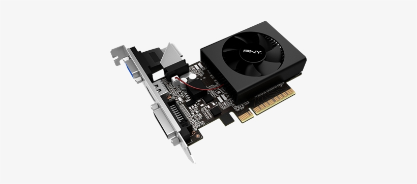 Pny Graphics Cards Geforce Gt 710 2gb Ra - Gt 710 Low Profile, transparent png download