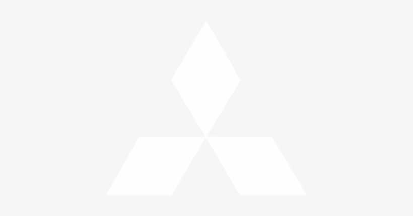 Mitsubishi - Mitsubishi Logo White Transparent, transparent png download