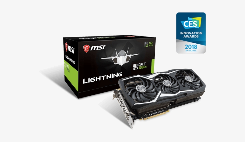 Geforce® Gtx 1080 Ti Graphics Cards Geforce Gtx 1080 - Msi Gtx 1080 Ti Lightning Z, transparent png download
