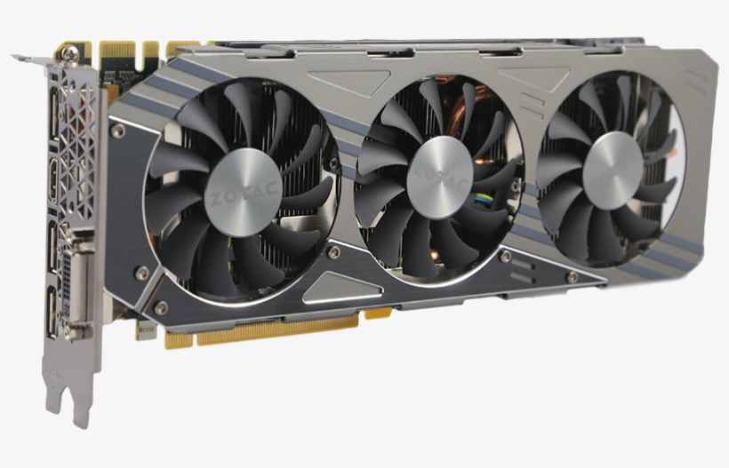 Zotac Gtx970 Amp Front Featured - Zotac Gtx 970 Omega Core Edition, transparent png download