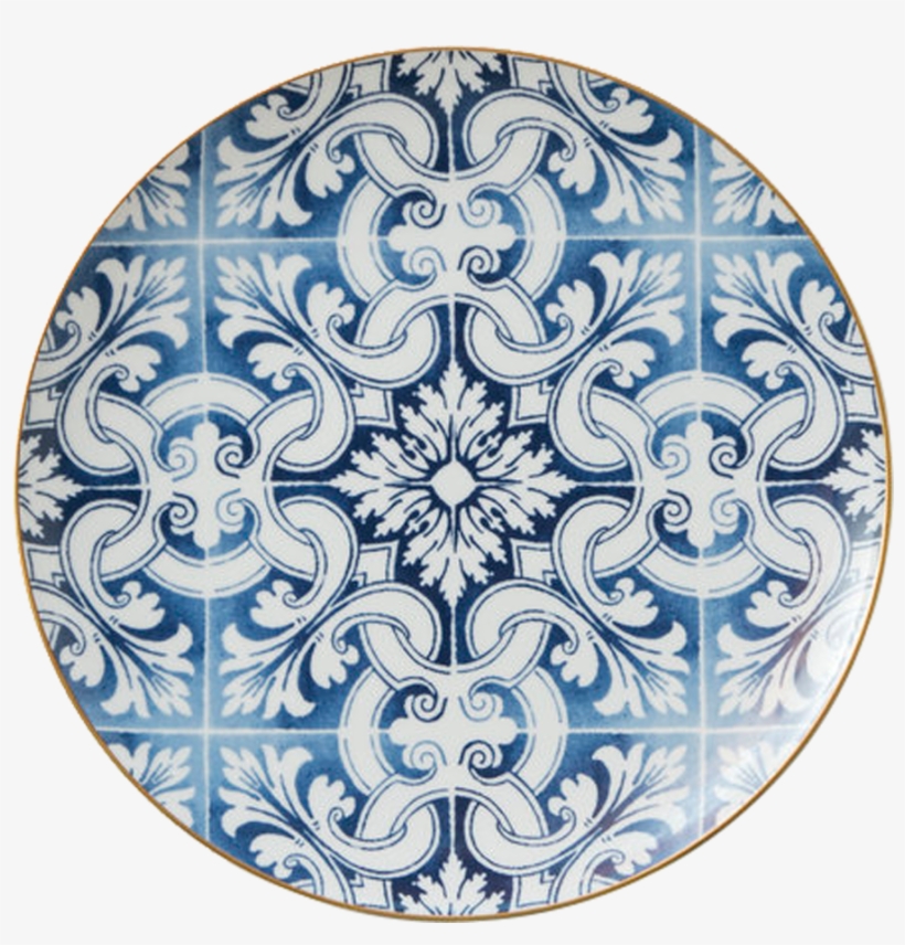 Wholesale Gold Rim Bone China Charger Plates For Wedding - Transatlantica Dessert Plate By Vista Alegre, transparent png download
