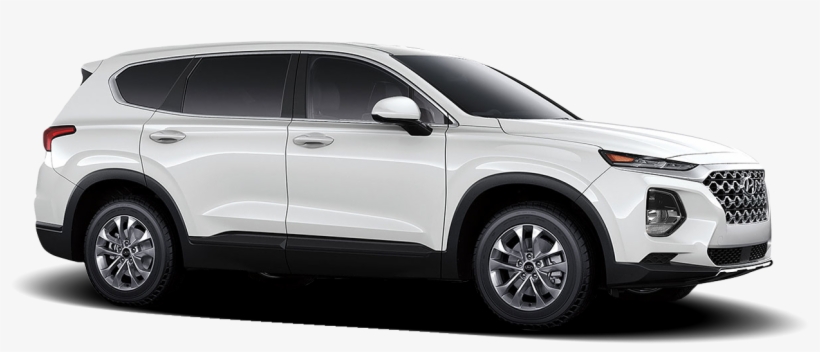 2019 Hyundai Santa Fe - Ford Edge 2013 White, transparent png download