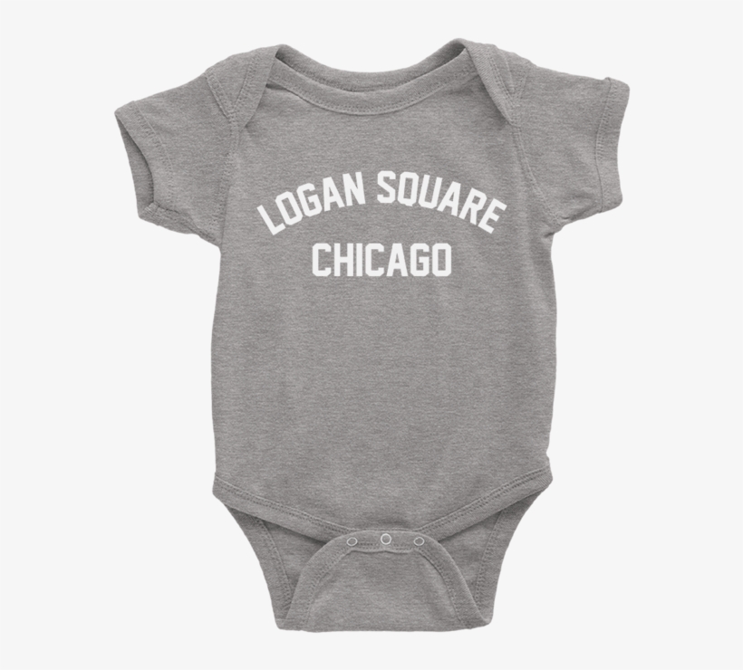 Babies Logan Square - Onesie, transparent png download