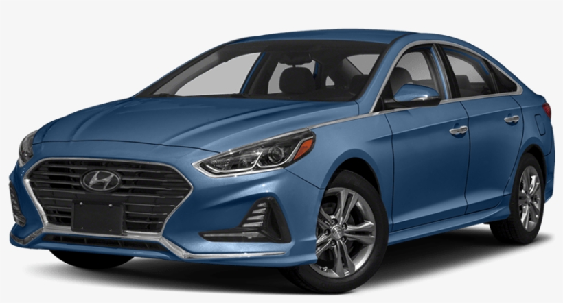 2018 Hyundai Sonata - 2018 Hyundai Sonata Light Blue, transparent png download
