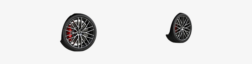 Cc Lite Leon St Cupra 19 30 3 Black Alloy Wheels - Emblem, transparent png download