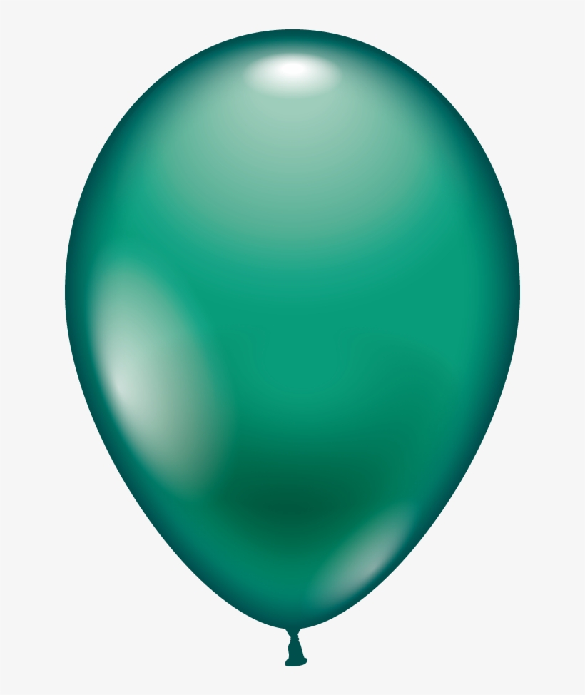 100 Balloons Mint Green - Toy Balloon, transparent png download