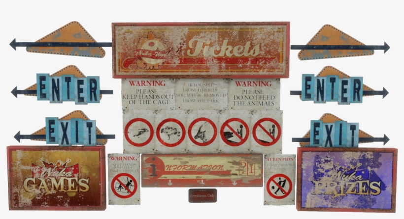 Signs-nukaworld - Fallout, transparent png download