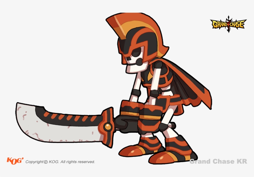 18 Skeleton Knight Boss - Grand Chase Skeleton, transparent png download