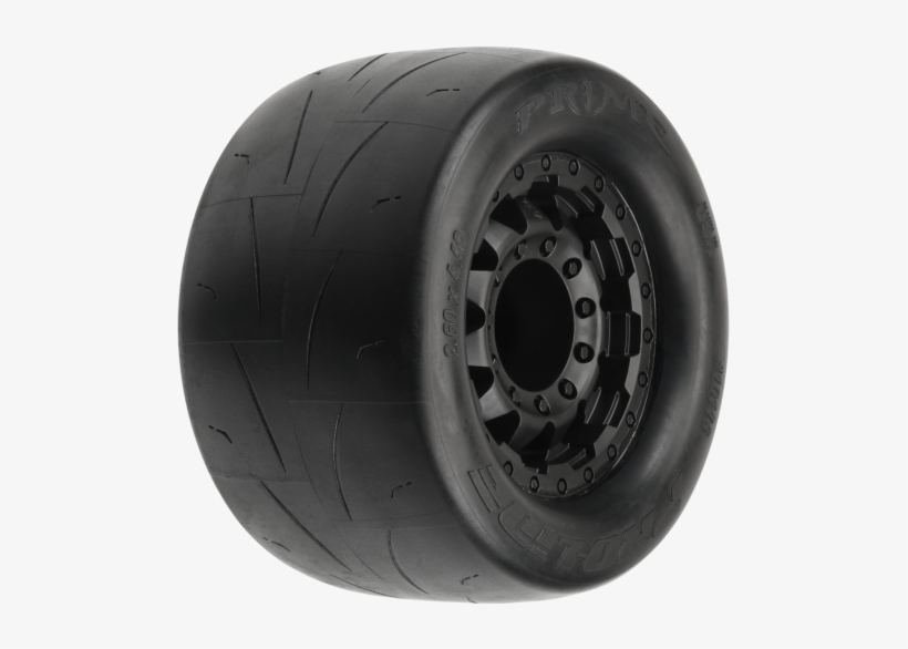 8 Street Tires Mounted On F-11 Black 17mm Wheels - Pl10116-18 - Proline Prime 2.8 All Ter. Tyres On Blk, transparent png download