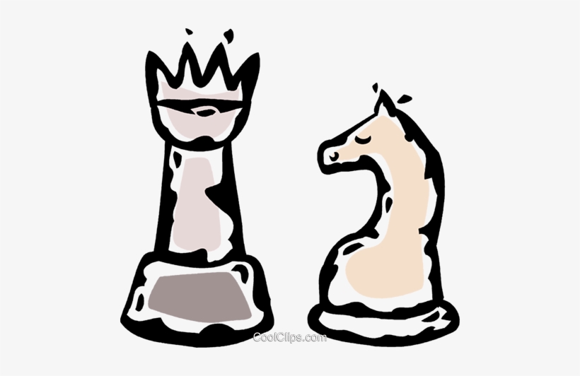 Chess Pieces Royalty Free Vector Clip Art Illustration - Illustration, transparent png download