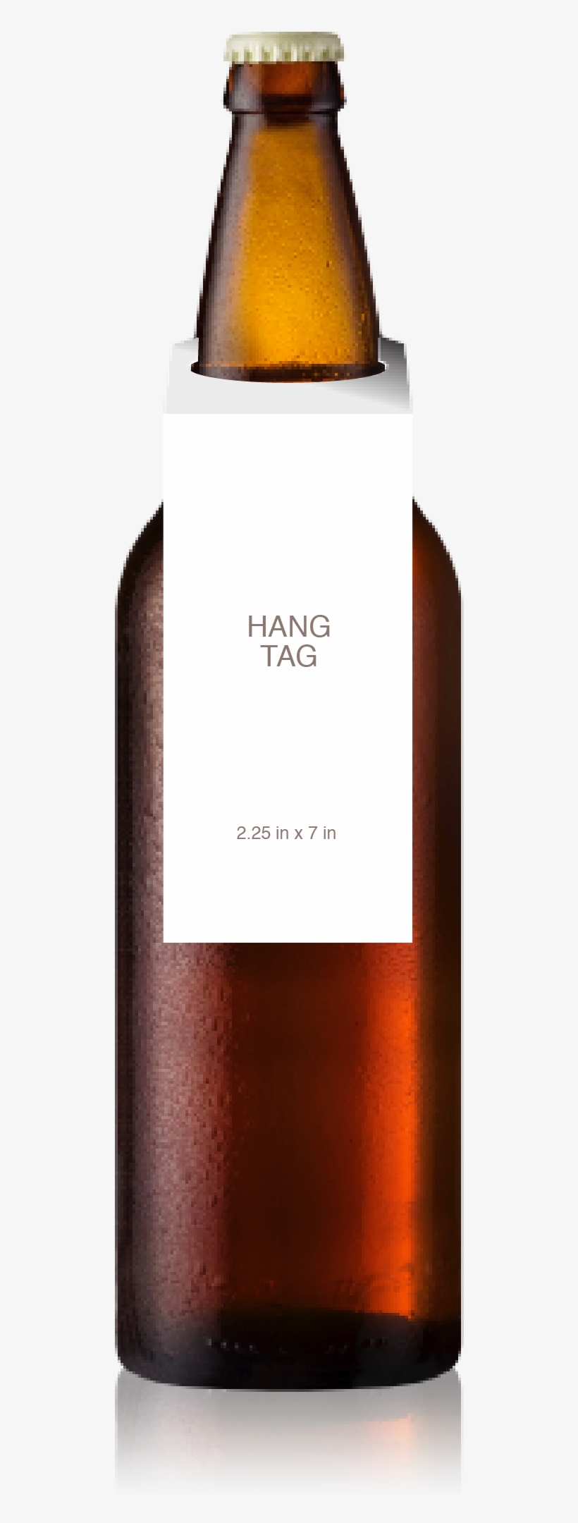 Bomber Bottle With A Blank Hangtag From Crushtag - Old Worthy Who Drank My Porridge? Stout Beer, transparent png download