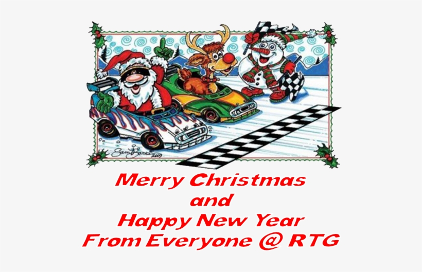 Merry Christmas & Happy New Year From Rtg - New London Waterford Speedbowl, transparent png download