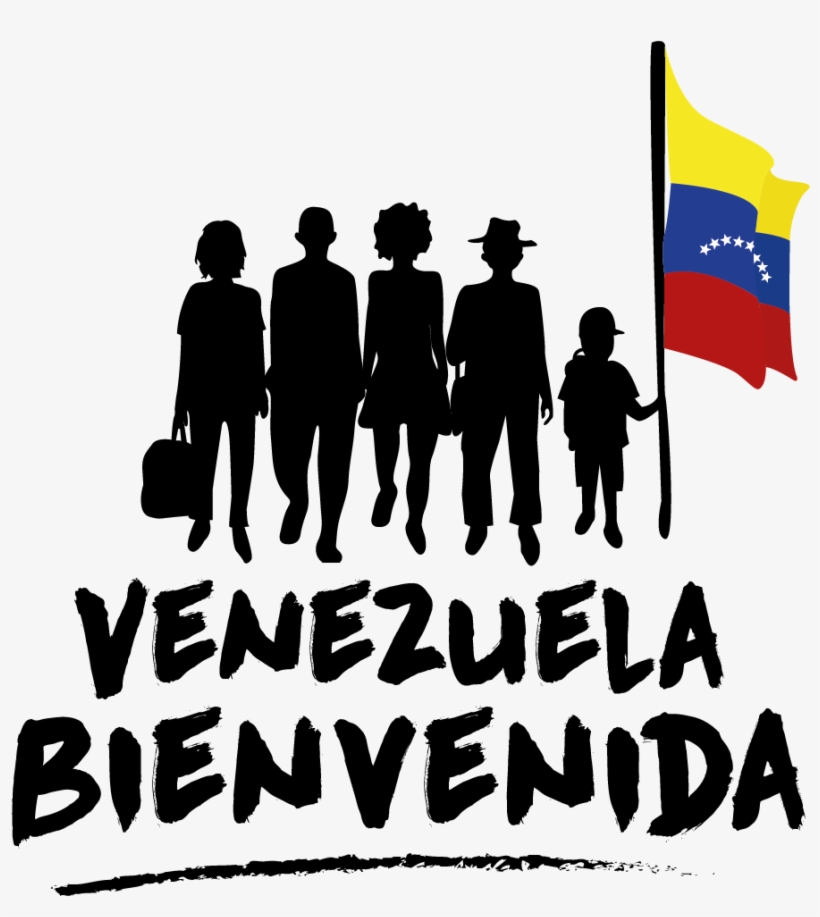 Logo Para Descargar Venezuela Color - Venezuela Bienvenida, transparent png download