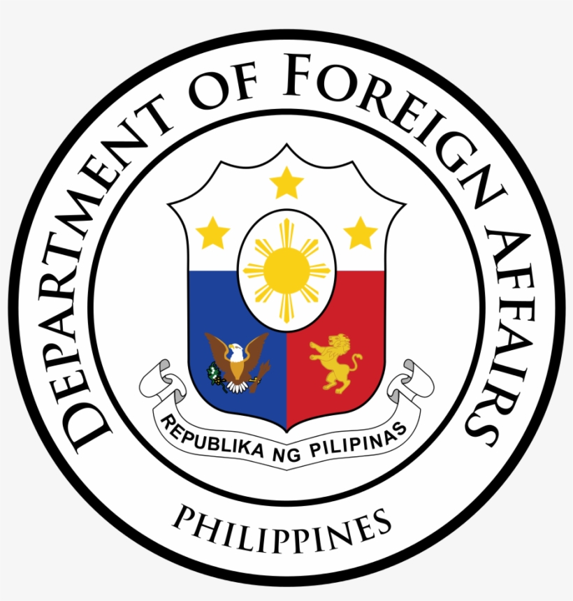 28 Collection Of Philippine Passport Drawing - Logo Of Department Of Foreign Affairs, transparent png download