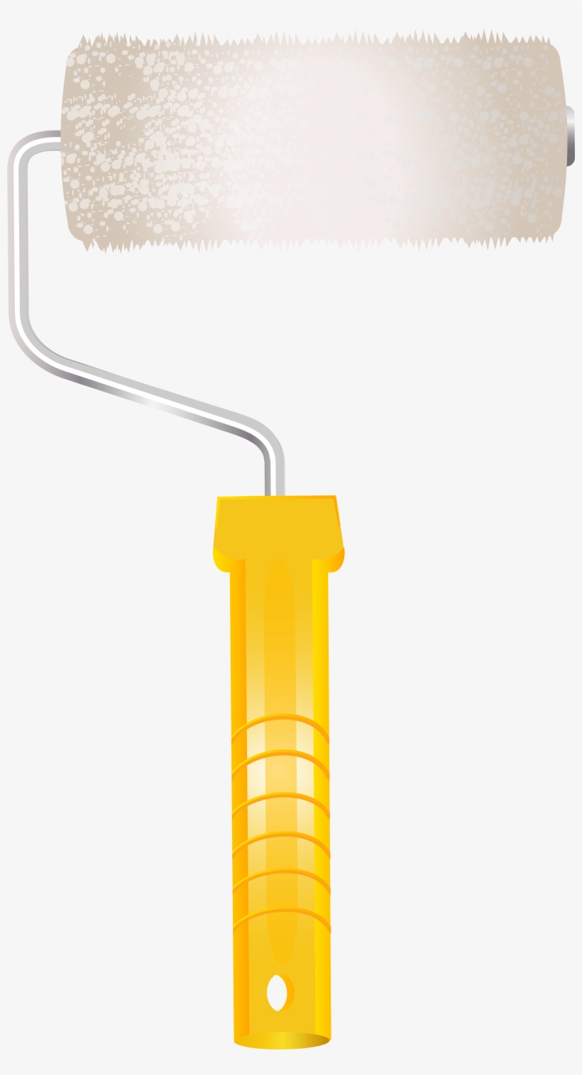 Paint Roller Png Clip Art - Paint Roller, transparent png download