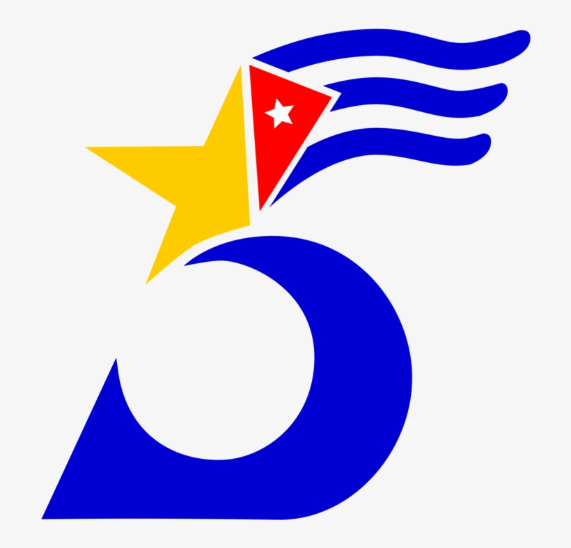 Cuban Five Cuban Revolution Cuban Missile Crisis Flag - Cuban Symbol, transparent png download