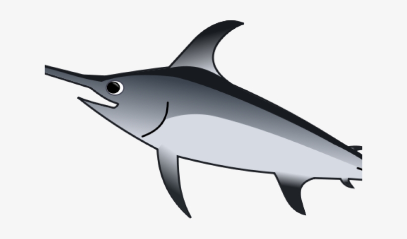 Swordfish Clipart Cool - Swordfish Clipart, transparent png download
