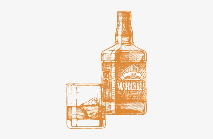 America's Liquor Story - Liquor Black And White, transparent png download