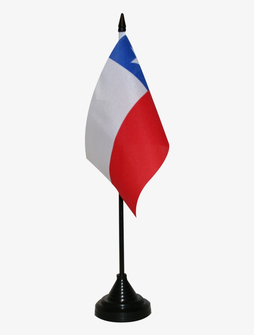 Chile Table Flag - Drapeau, transparent png download
