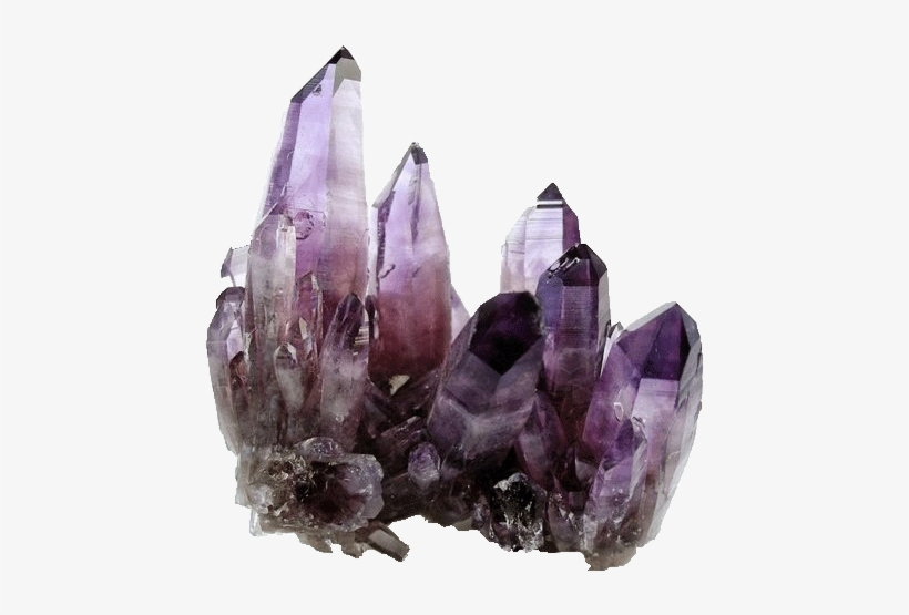 Amethyst - Raw Crystal Formations, transparent png download