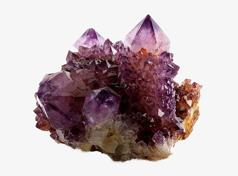 Amethyst - Layout Crystals For Tarot Reading, transparent png download