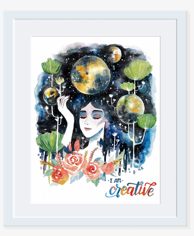 I Am Creative - Illustration, transparent png download