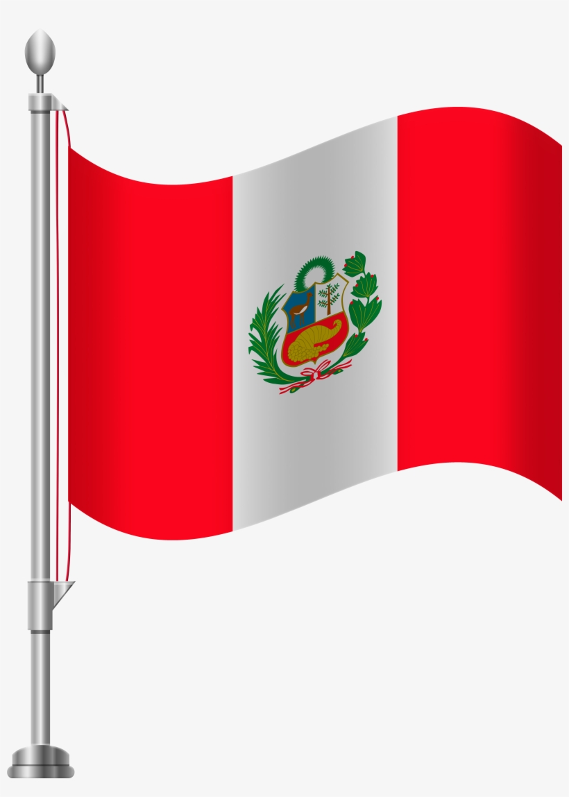 Peru Flag Png Clip Art, transparent png download
