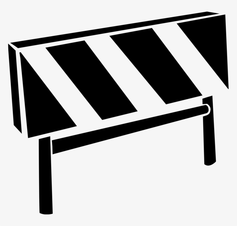 Vector Illustration Of Construction Industry Barrier - 2017, transparent png download