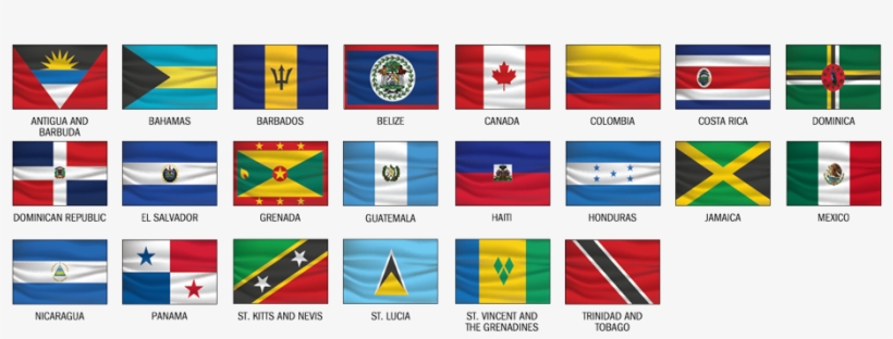 North America - Flag Of Barbados, transparent png download