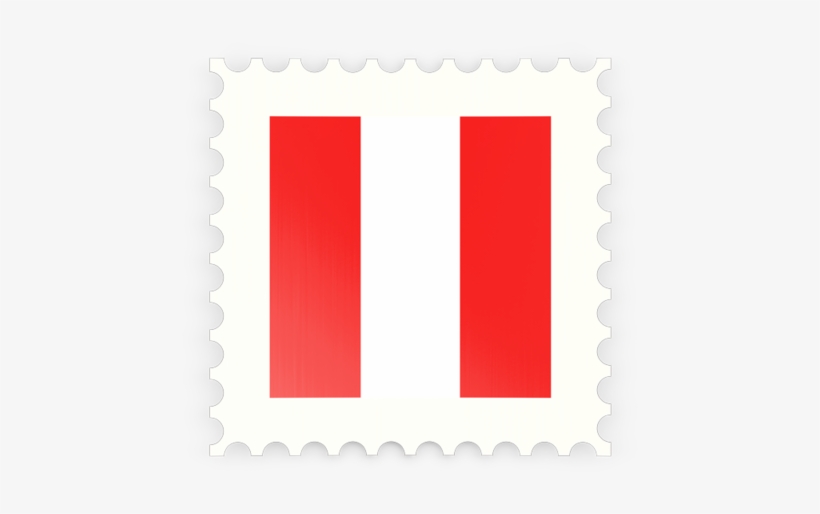 Illustration Of Flag Of Peru - Icon, transparent png download