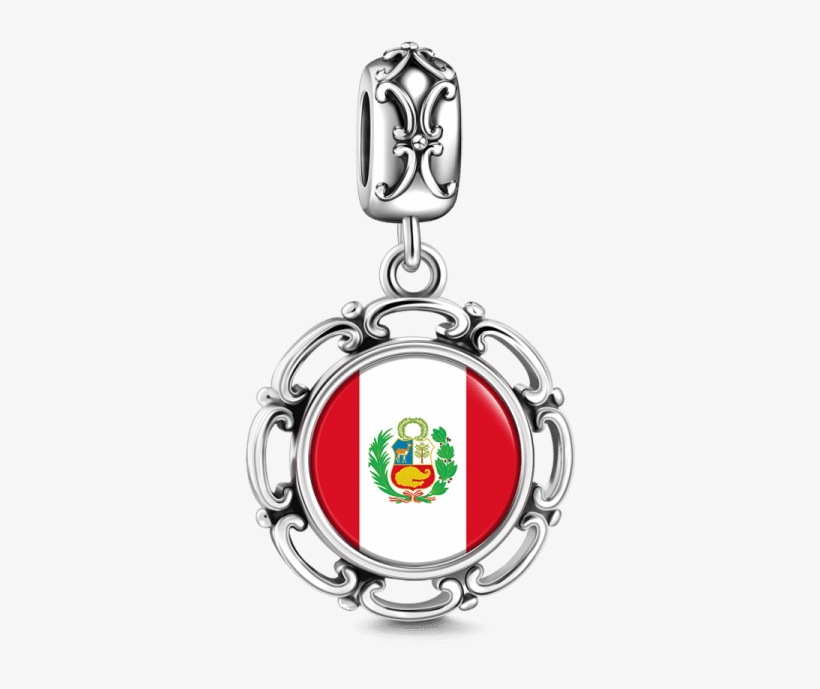 Peru Flag Rectangle Magnet, transparent png download