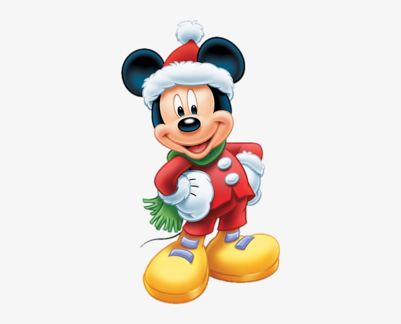 Choose From Our Wide Range Of Christmas Lifesize Cardboard - Christmas Mickey Mouse, transparent png download