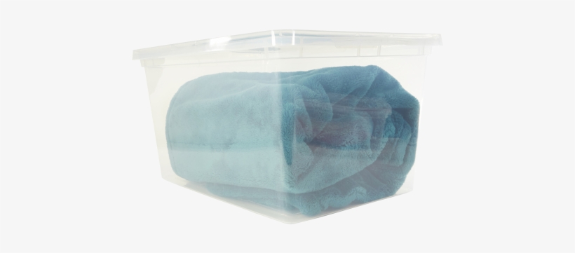 Large Clear Storage Box, 24" X 16" - Transparent Container Rack Big, transparent png download