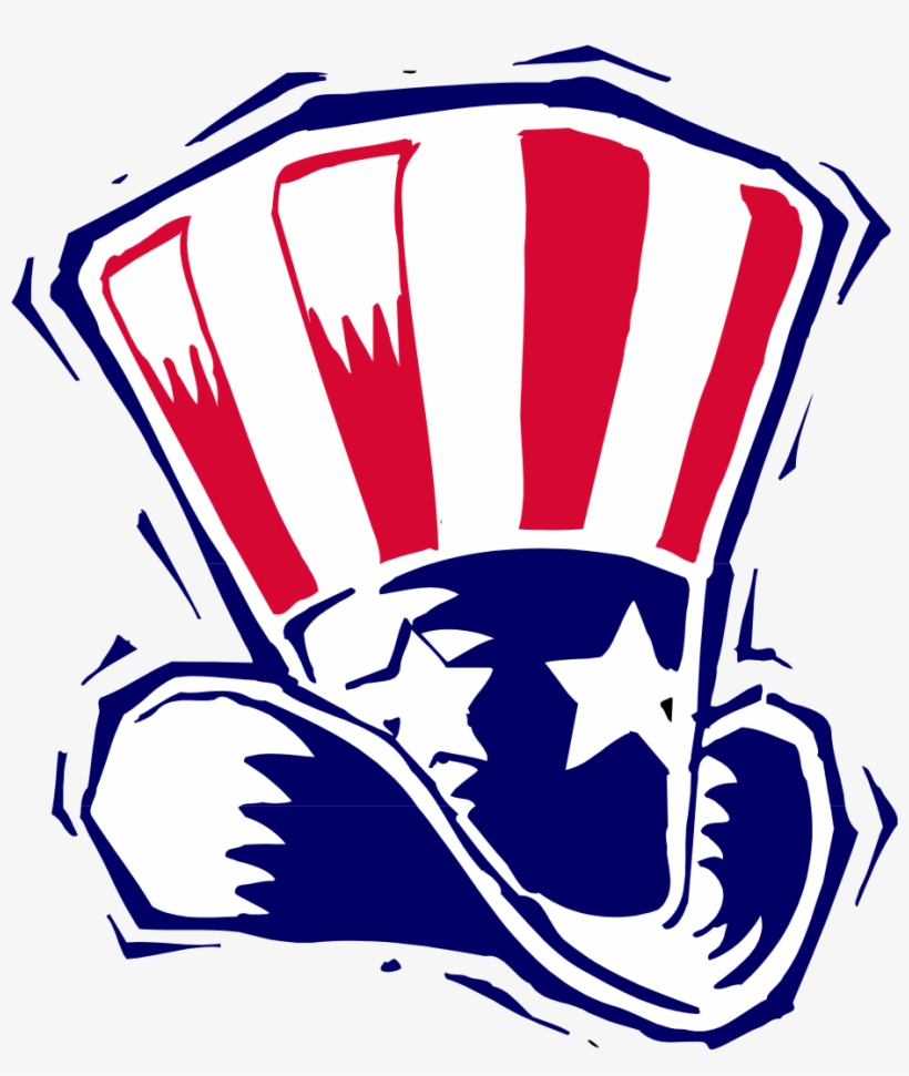 Uncle Sam Hat - Hat, transparent png download