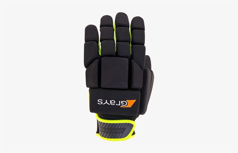 Grays Hockey Gloves G600 Proflex Neon Black Back - Grays Touch Pro Hockey Glove, transparent png download