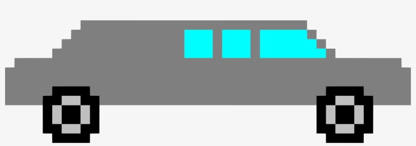 This Free Icons Png Design Of Pixel Art Limousine, transparent png download