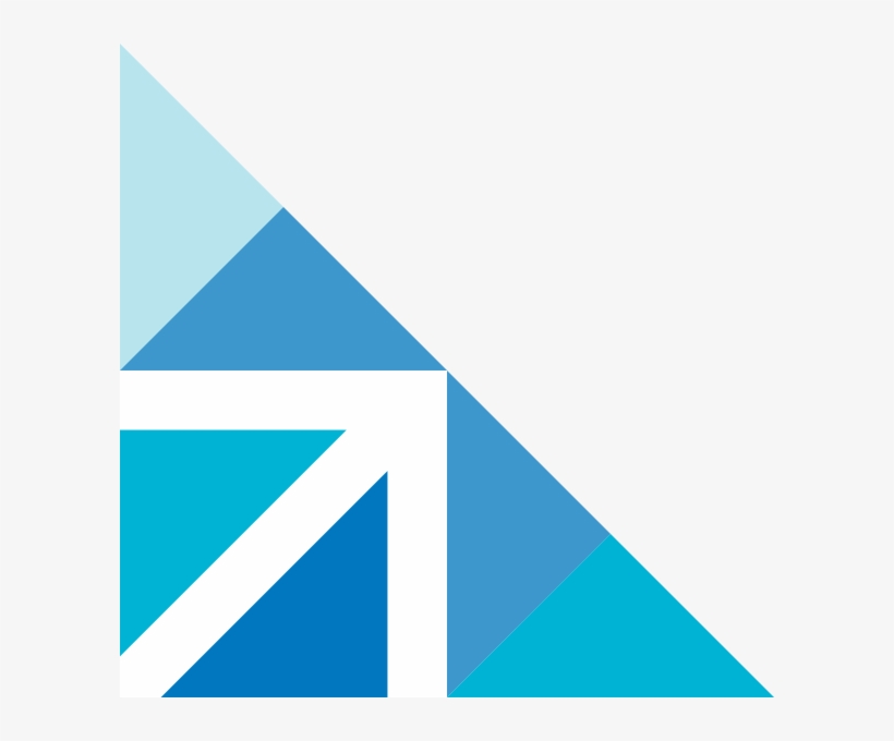Slide Triangles Overlay Left - Whitechapel, transparent png download