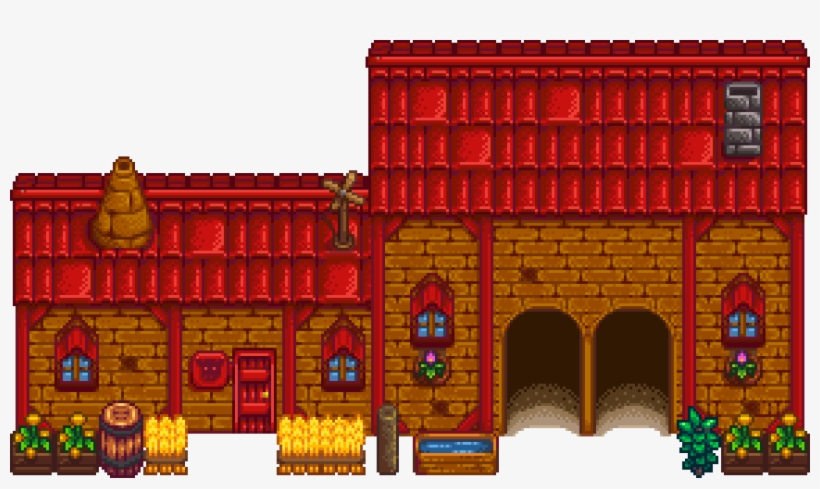 Ranch - Stardew Valley Barn Shop, transparent png download