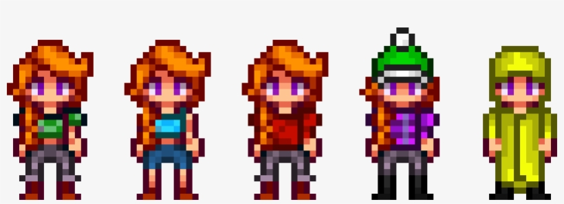 Leah Seasonal Outfits - Leah Stardew Valley Art, transparent png download