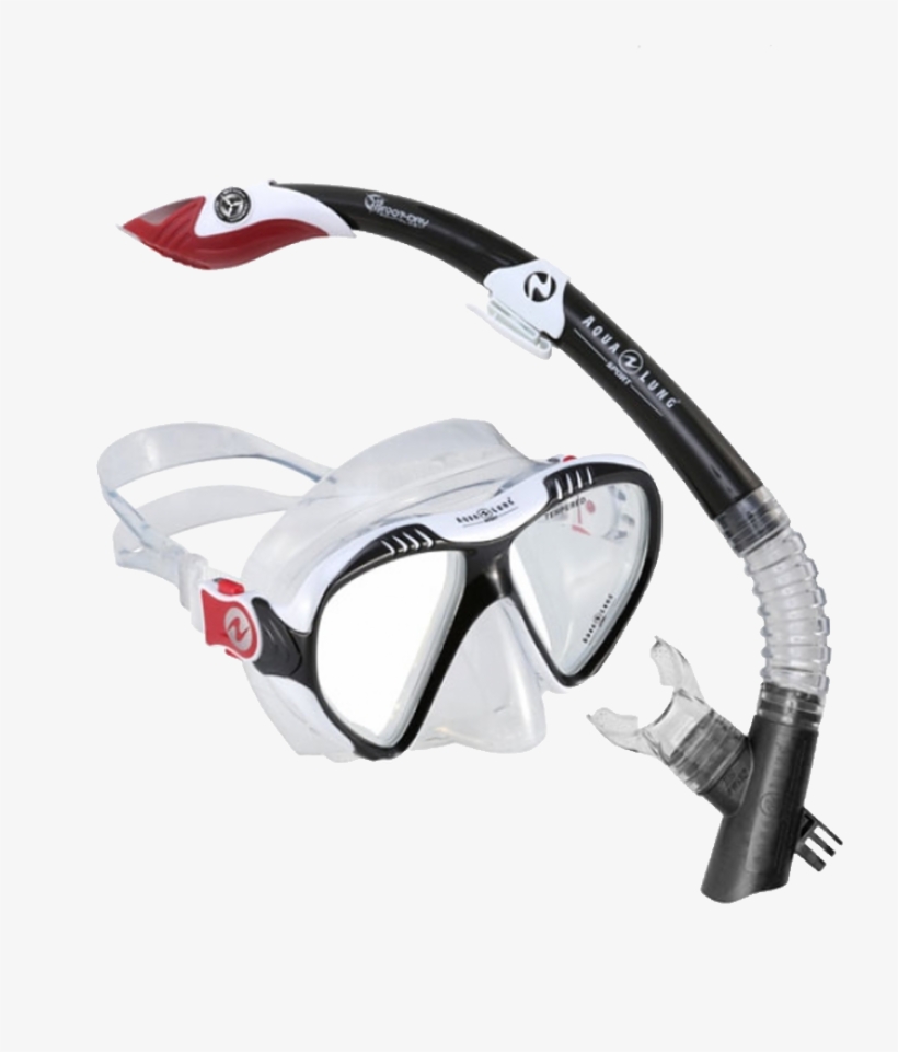 Aqua Lung Magellan Lx/atlantis Gopro Snorkel Set, transparent png download