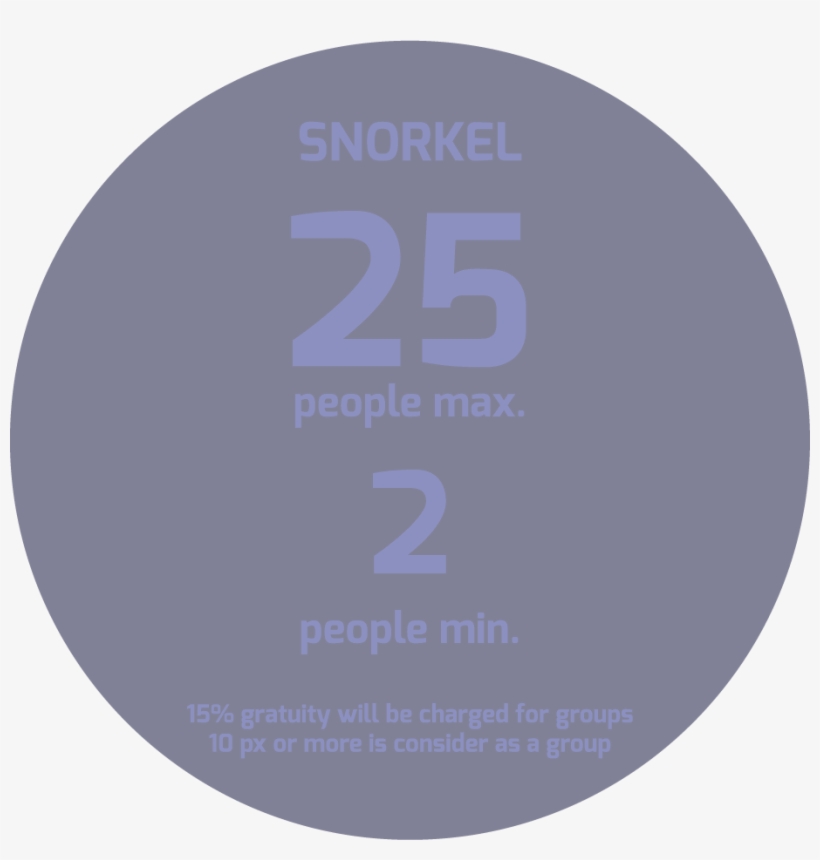 Group Snorkel - Circle, transparent png download
