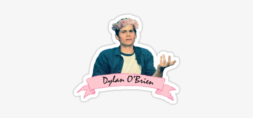 Boy, People, And Teen Wolf Image - Dylan O Brien Sticker Png, transparent png download