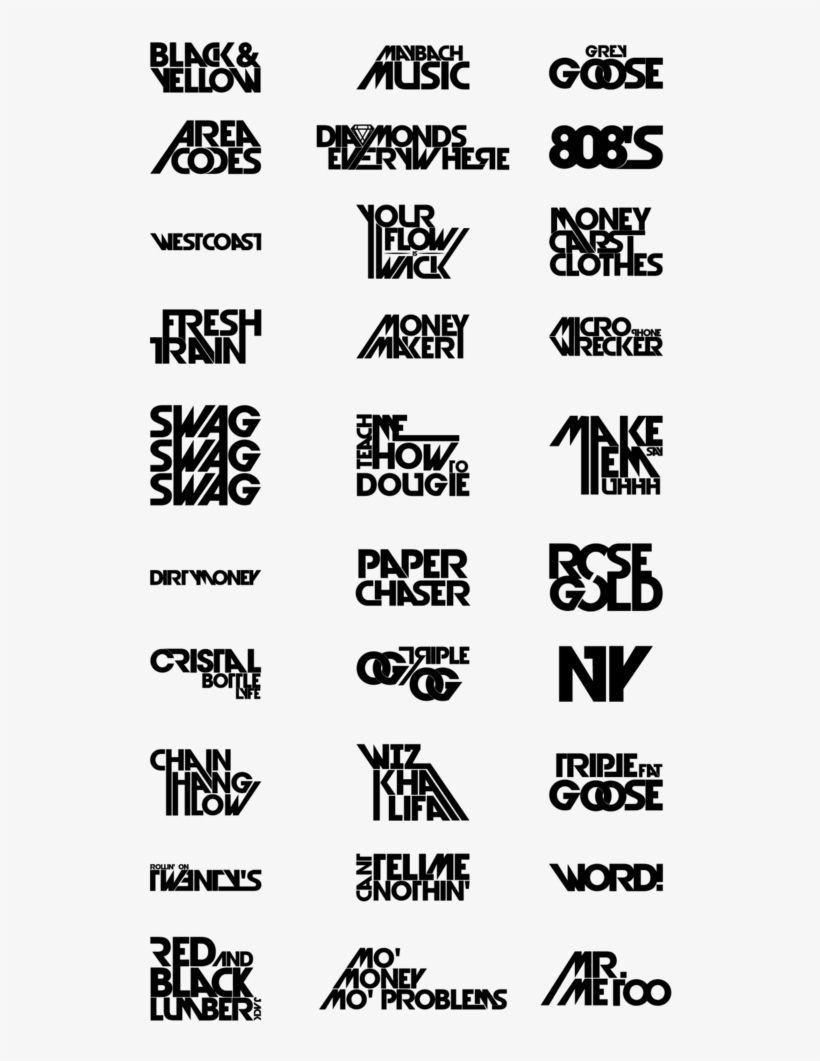 By Dustin Chessin, Via Behance - Typeface, transparent png download